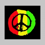 Rasta Peace čierne trenírky BOXER s tlačeným logom, top kvalita 95%bavlna 5%elastan